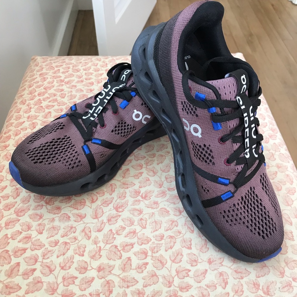 On Running Cloudrunner Purple/Blue Athletic Sneakers